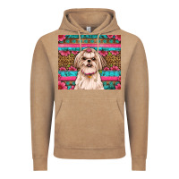 Vintage Coffee shih tzu floral tumbler Vintage Hoodie - Artiststas
