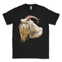 Black kiko goat face Classic Tee - LillyAllenDesigns