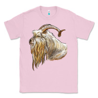 Bubblegum Pink kiko goat face Classic Tee - LillyAllenDesigns