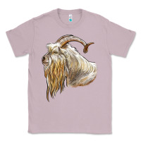 Lilac kiko goat face Classic Tee - LillyAllenDesigns