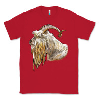 Red kiko goat face Classic Tee - LillyAllenDesigns