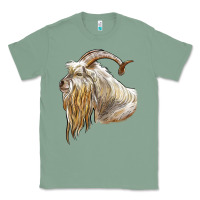 Sage kiko goat face Classic Tee - LillyAllenDesigns