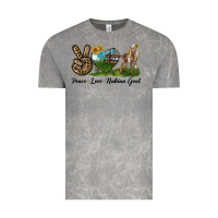 Cloud Rock Peace Love Nubian Goat Vintage Tee - LillyAllenDesigns