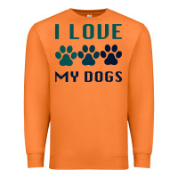 Carrot i love my dogs Premium Sweatshirt - Bettercallsaul