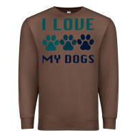 Chestnut i love my dogs Premium Sweatshirt - Bettercallsaul