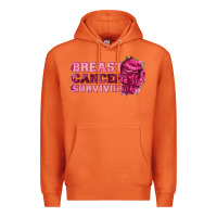 Carrot Breast Cancer Survivor Premium Hoodie - texasbilliewilder