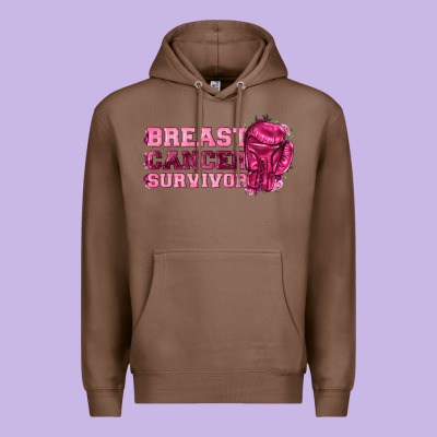 Breast Cancer Survivor Premium Hoodie Designed By Texasbilliewilder