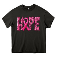 Asphalt Hope Breast Cancer Heavy Core Tee - texasbilliewilder