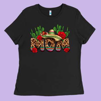 Mexican Mom Ladies Tee Designed By Texasbilliewilder