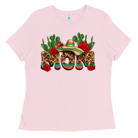 Bubblegum Pink mexican mom Ladies Tee - texasbilliewilder