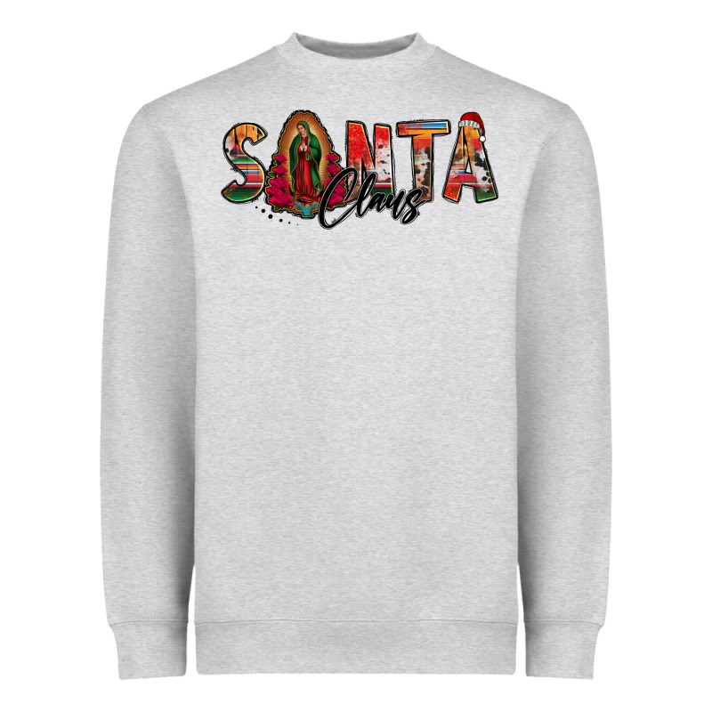 Santa Claus Lady Of Guadalupe Heavyweight Sweatshirt by Jasminsmagicworld | Teevron