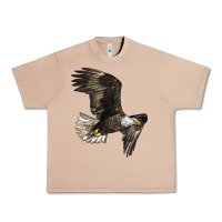 Burro White Headed Eagle Urban Heavy Tee - LillyAllenDesigns