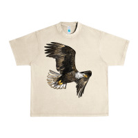 Sandshell White Headed Eagle Urban Heavy Tee - LillyAllenDesigns