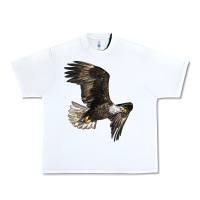 White White Headed Eagle Urban Heavy Tee - LillyAllenDesigns
