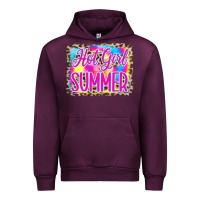 Mauve Wine Hot Girl Summer Tie Dye Leopard Urban Hoodie - CowCowDesign