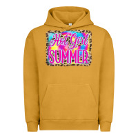 Pigment Peanut Butter Hot Girl Summer Tie Dye Leopard Urban Hoodie - CowCowDesign