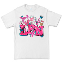 White lpn cancer  nurse with Premium Tee - AdoDesignShop