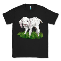 Black Baby Angora Goat Classic Tee - LillyAllenDesigns