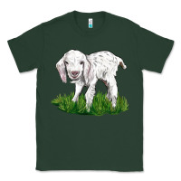 Sports Green Baby Angora Goat Classic Tee - LillyAllenDesigns