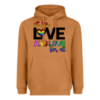 Meerkat All For Love And Love For All Heavyweight Hoodie - Bettercallsaul