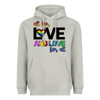 Moon Dust All For Love And Love For All Heavyweight Hoodie - Bettercallsaul