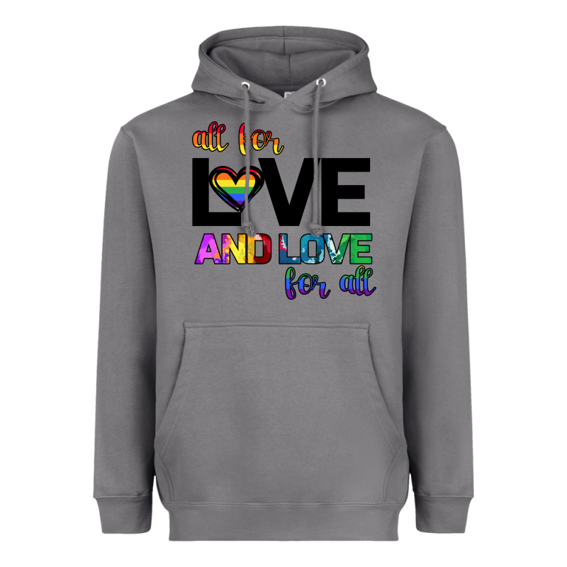 All For Love And Love For All Heavyweight Hoodie by Bettercallsaul | Teevron