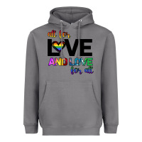 Storm All For Love And Love For All Heavyweight Hoodie - Bettercallsaul