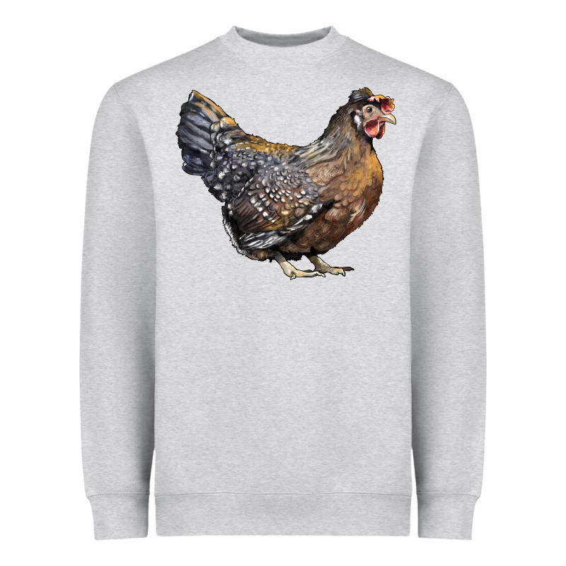 Cream Legbar Chicken Heavyweight Sweatshirt by LillyAllenDesigns | Teevron
