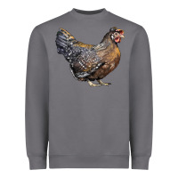 Storm Cream Legbar Chicken Heavyweight Sweatshirt - LillyAllenDesigns