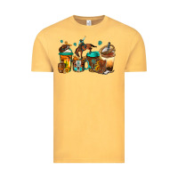 Vintage Mustard rodeo coffee Vintage Tee - Jasminsmagicworld
