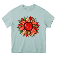 Arona strawberry sunflower Heavy Core Tee - Zillion Design Studio