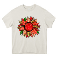 Strawberry Sunflower Heavy Core Tee | Teevron