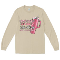 Mushroom long neck ice cold stanley never broke my heart Long Sleeve Tee - MaliasSmallBusiness