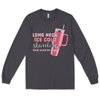 Smoke long neck ice cold stanley never broke my heart Long Sleeve Tee - MaliasSmallBusiness