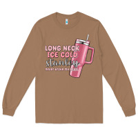 Toasted Coconut long neck ice cold stanley never broke my heart Long Sleeve Tee - MaliasSmallBusiness