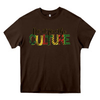 Chocolate Brown do it for the culture juneteenth Heavy Core Tee - BarkalooDesign
