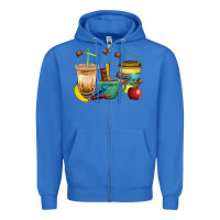 True Royal School Boy Coffee Cup Bbs Zipper Hoodie - BundleAndBundleShop