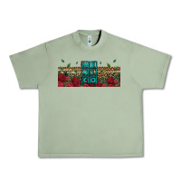 Oil Green mexico with roses Urban Heavy Tee - Jasminsmagicworld