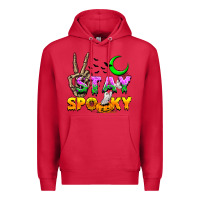 Cardinal Stay spooky Premium Hoodie - NancyCooperArtShop