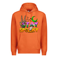 Carrot Stay spooky Premium Hoodie - NancyCooperArtShop