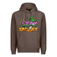 Coffee Stay spooky Premium Hoodie - NancyCooperArtShop