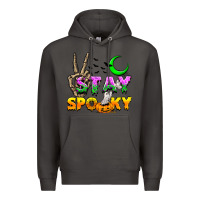 Smoke Stay spooky Premium Hoodie - NancyCooperArtShop