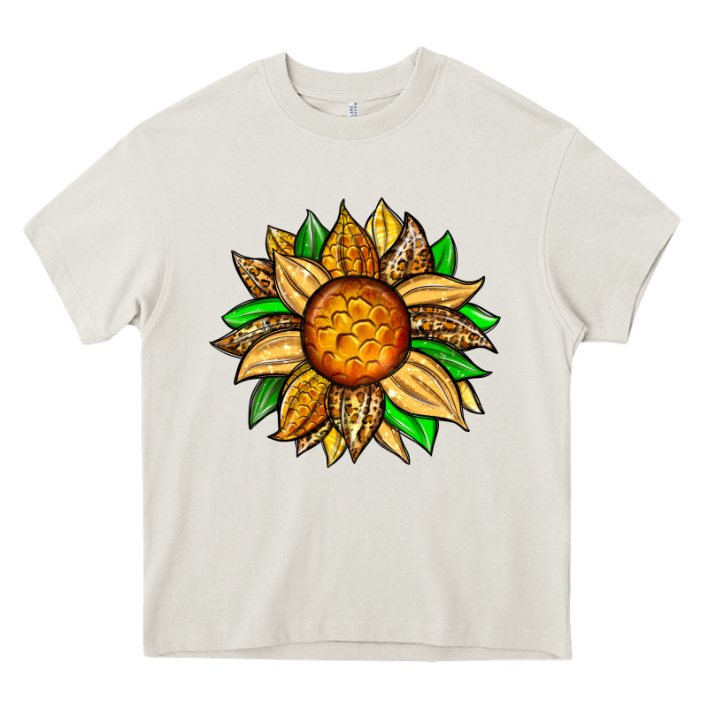 Pineapple Sunflower Heavy Core Tee by Zillion Design Studio | Teevron