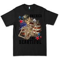 Black America the beautiful 4th of july Premium Tee - CowGirlArtShop