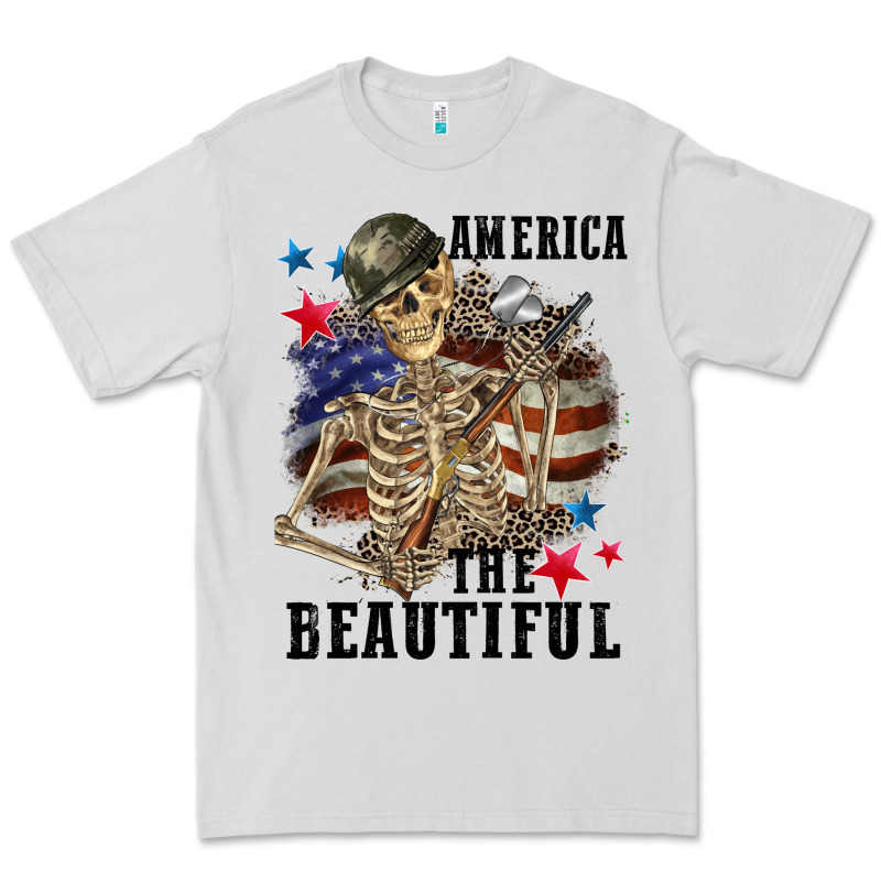 America The Beautiful 4th Of July Premium Tee by CowGirlArtShop | Teevron
