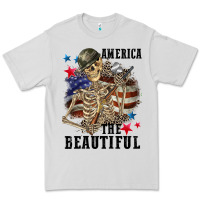 Dove Grey America the beautiful 4th of july Premium Tee - CowGirlArtShop