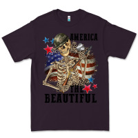 Plum America the beautiful 4th of july Premium Tee - CowGirlArtShop