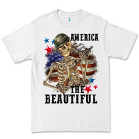White America the beautiful 4th of july Premium Tee - CowGirlArtShop