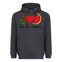 Smoke Peace Love Watermelon Heavyweight Hoodie - Bettercallsaul