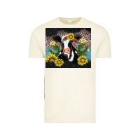 Vintage Arctic cow cactus and sunflower Vintage Tee - AdoDesignShop